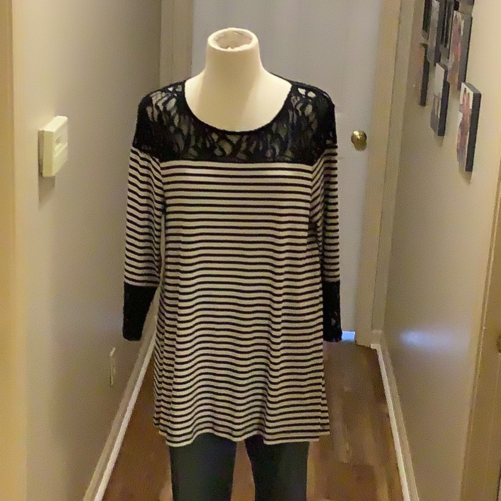 Chico's Striped Tunic